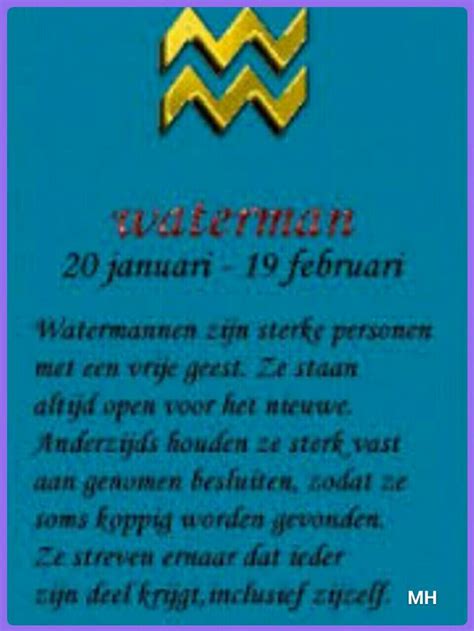 Alles over Waterman in liefde en relaties